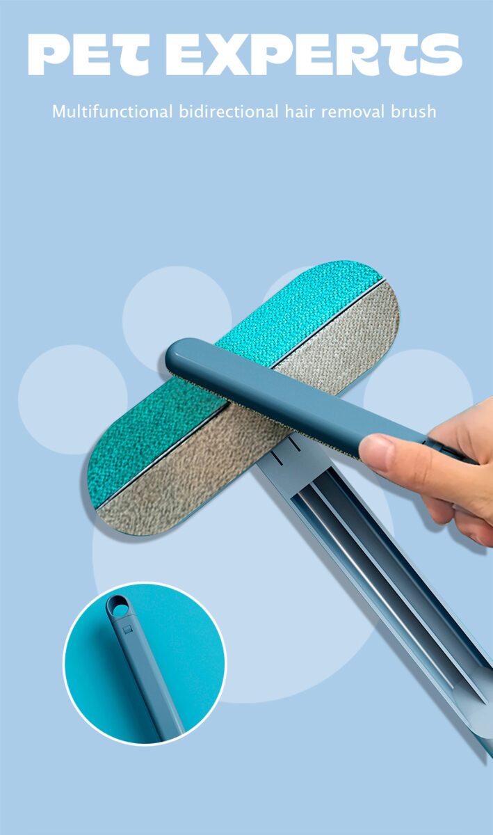 4 In 1 Multifunctional Hair Removal Brush Pet Dog Cat Hair Cleaner Brush Cat Hair Remover Window Screen Cleaning Tool Gadgets
